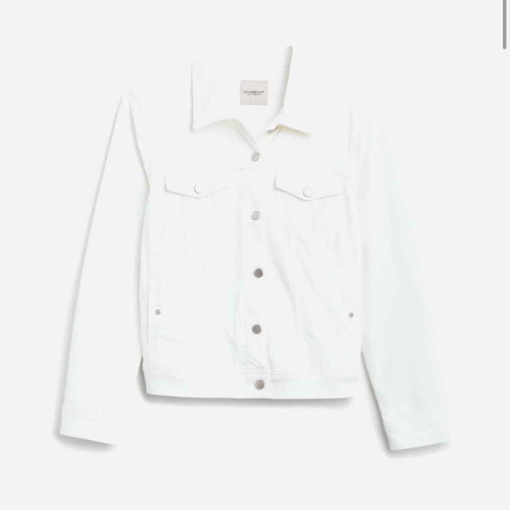Liverpool Denim White Jacket